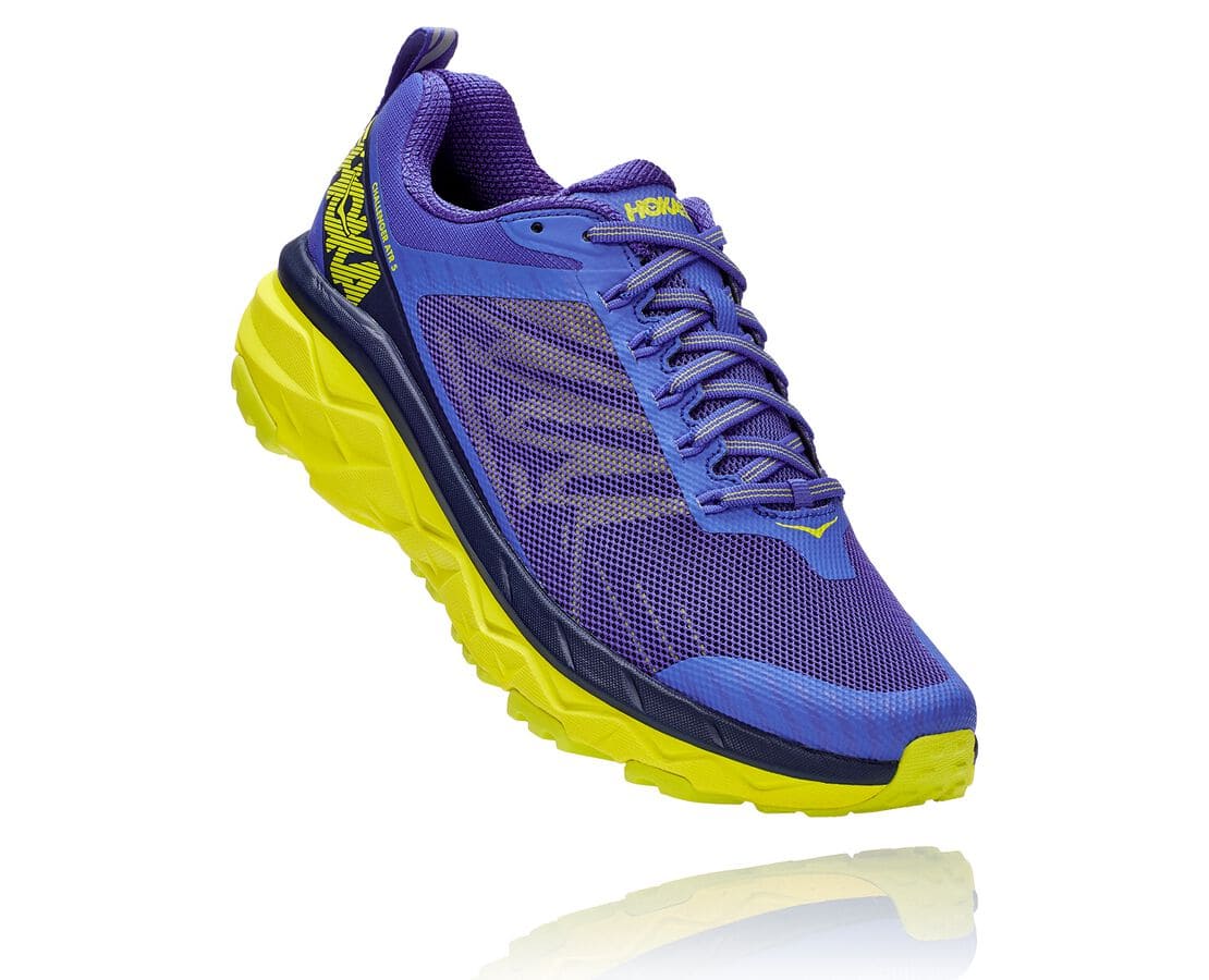 Hoka One One Challenger Atr 5 Philippines - Mens Trail Running Shoes - Blue / Rose | EZ8129563